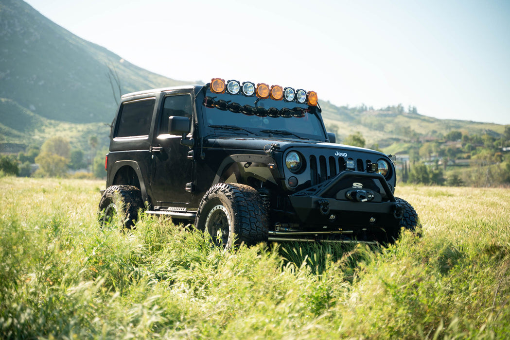 Off Road with the Fender Flare Deletes for the 2007-2018 Jeep Wrangler JK