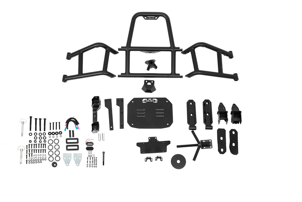 What's Included: 2018-2025 Jeep Wrangler JL Body Mounted Tire Carrier