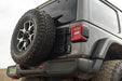 Jeep Wrangler JL Tailgate Reinforcement Molle Panel Installed