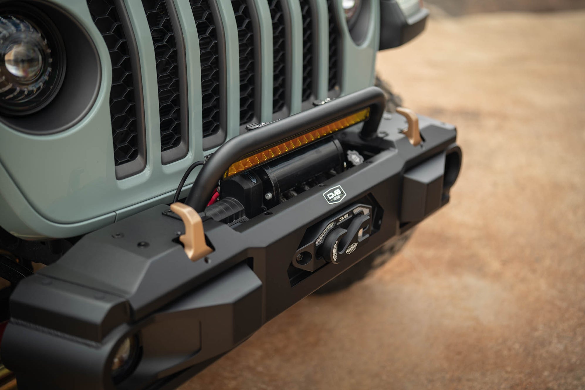 Jeep JL & JT OE Plus Front Bumper | DV8 Offroad