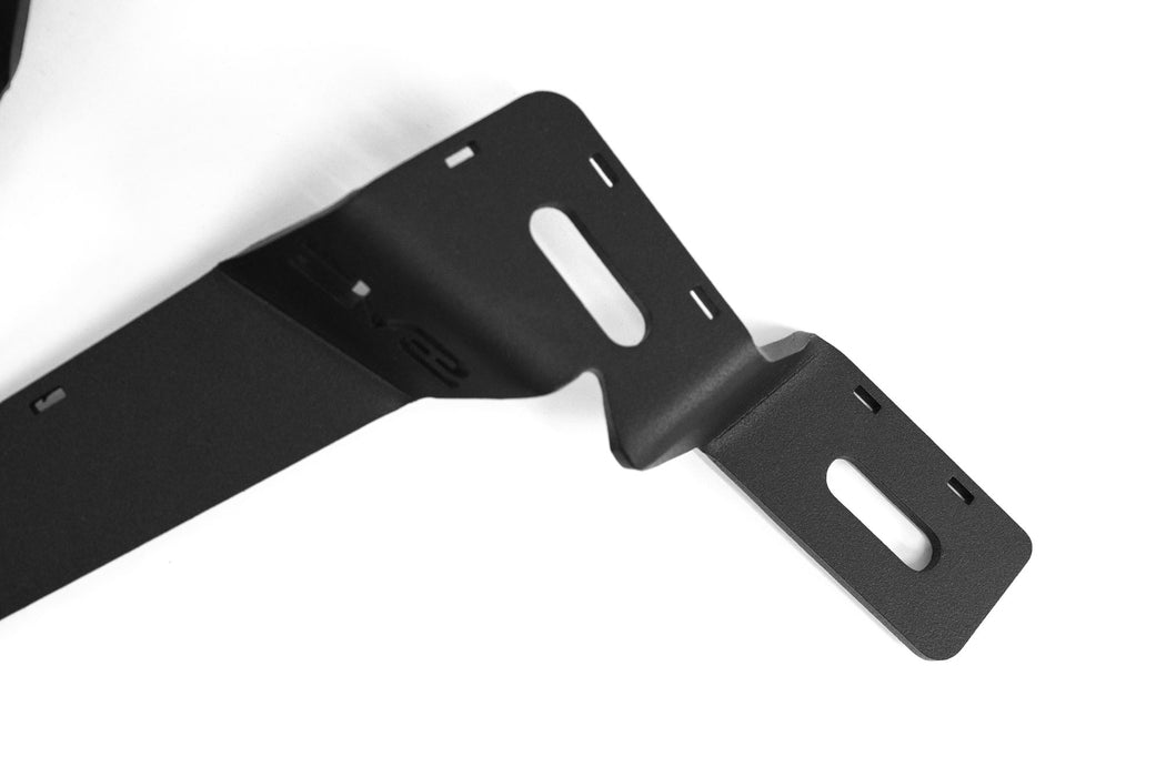 Detail view of slot mounting of the 2024+ Toyota Land Cruiser Ditch Light Brackets