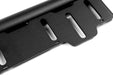 Detail view of light mount provisions on the Universal Spec Series Bull Bar