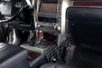 Bag attached to Lexus GX 460 Center Console Molle Panels & Digital Device Bridge
