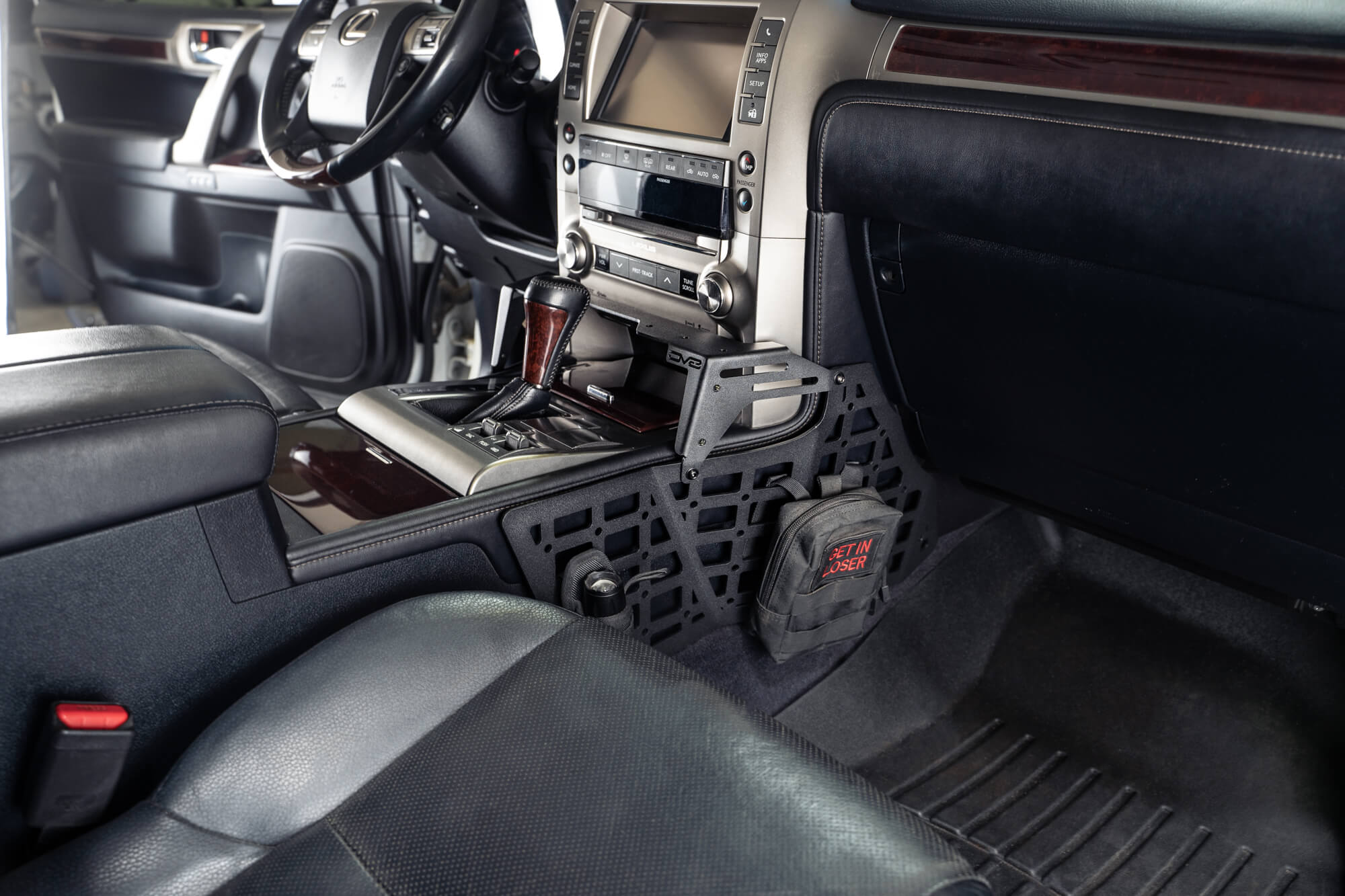 Lexus GX 460 Center Console Molle Panels & Device Mount | DV8 Offroad