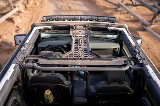 Overhead molle panel for the 4-door Bronco.