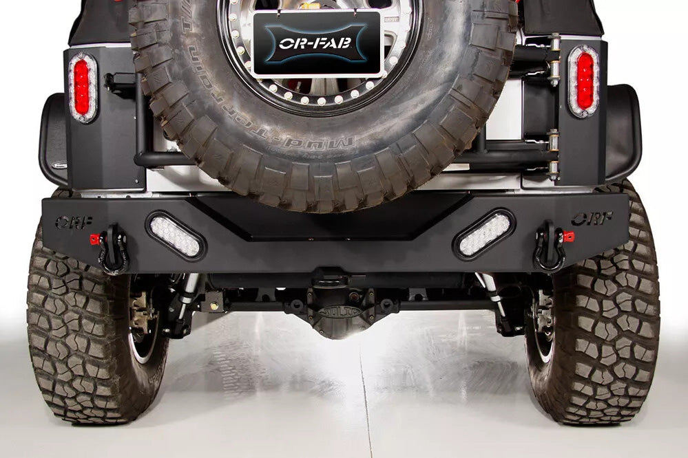 OR-Fab 2007-2018 Wrangler JK | Rear Bumper with LED Lights