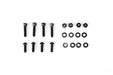 Included hardware with Baja Designs Linkable Lightbar Mount for DV8 Roof Rack Light Option
