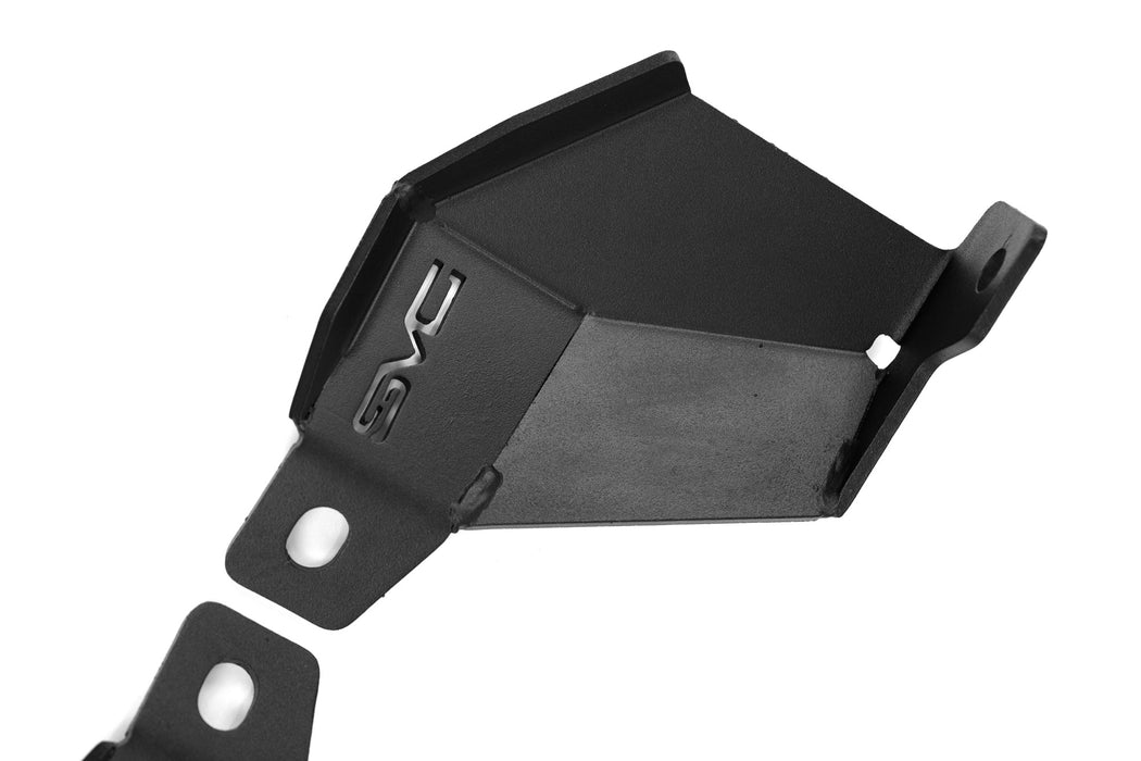 Detail view of 2007-2018 Jeep Wrangler JK Front Frame Link Skid Plates