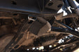 Installed Jeep Wrangler JK Front Frame Link Skid Plates for 2007-2018 models