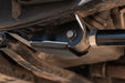 Close up view of installed 2007-2018 Jeep Wrangler JK Front Frame Link Skid Plates