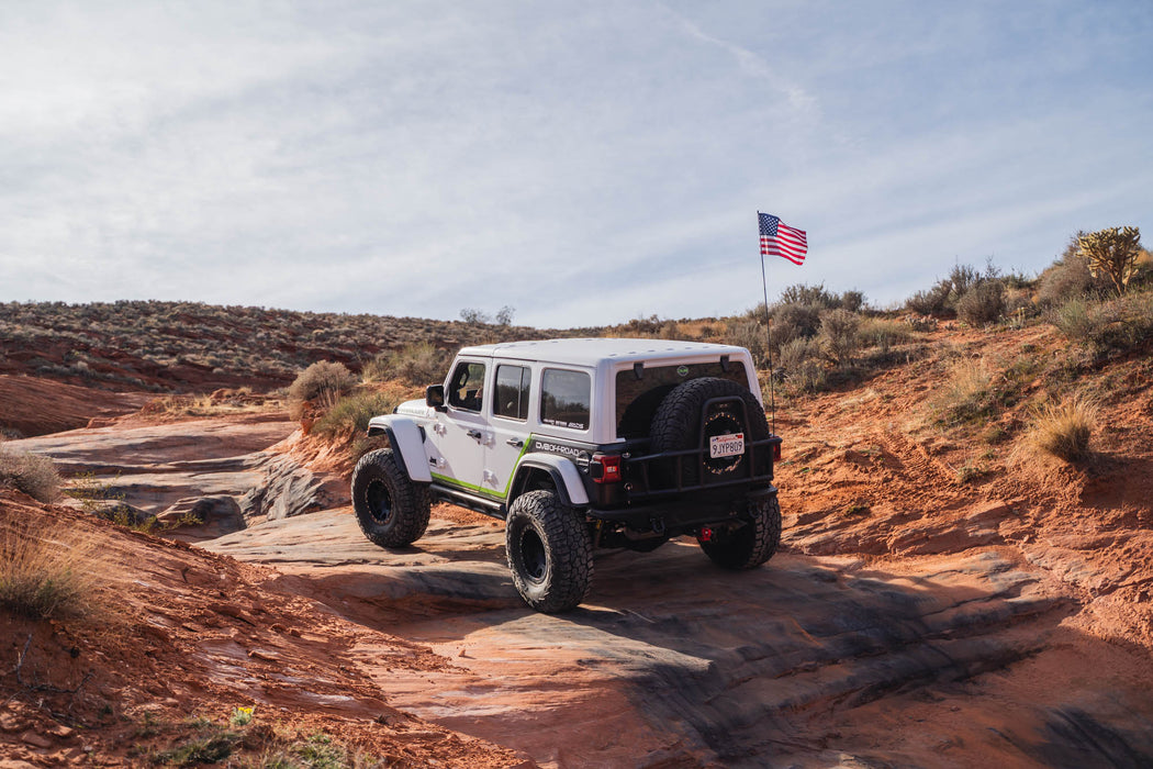 2018-2026 Jeep Wrangler JL Body Mounted Tire Carrier