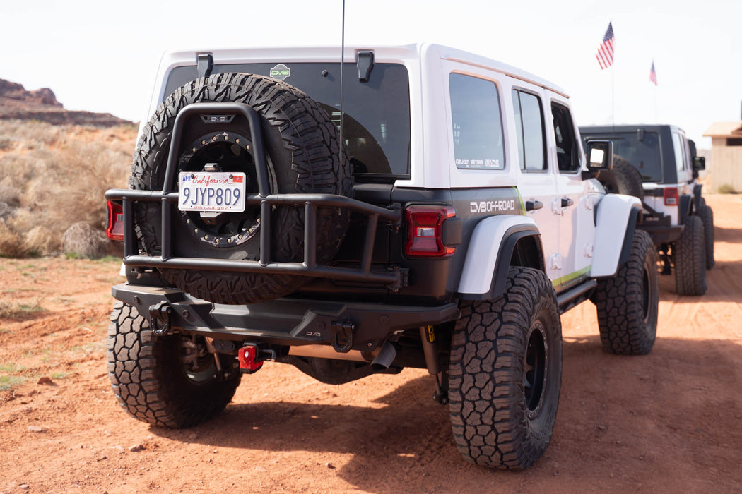 2018-2026 Jeep Wrangler JL Body Mounted Tire Carrier