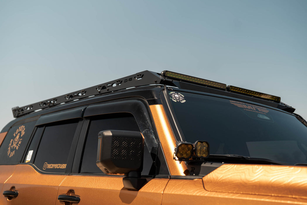 Light Mount for the Toyota Land Cruiser 250 Series & Lexus GX 550 Roof Rack with two 20" light bars