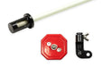 Included components with the Universal Molle Adjustable Antenna & Whip Mount