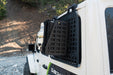 Universal .50 Cal Ammo Can Carrier with built-in molle, installed on Jeep molle panel