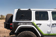 Molle panel installed on DV Offroad Jeep with the Universal Molle Panel Rotopax Mount 