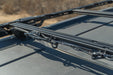 View of wiring attached to front of crossbar using DV8 Zip Tie Tabs 