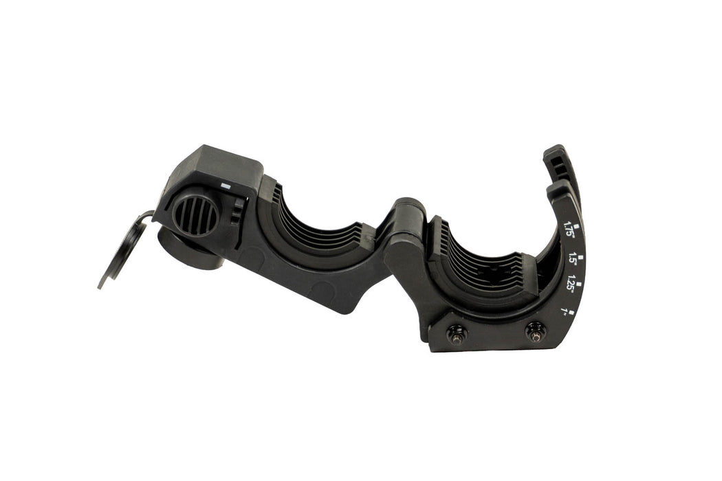 Universal Locking Tool Clamp in open position showing size indicators