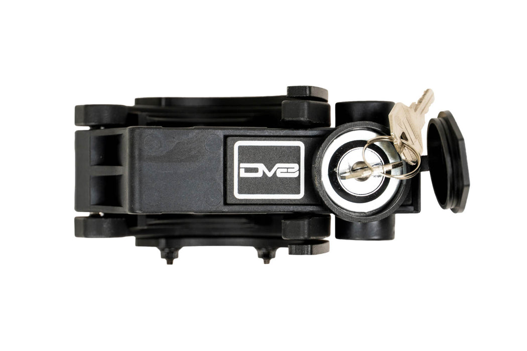 Universal Locking Tool Clamp shown with key