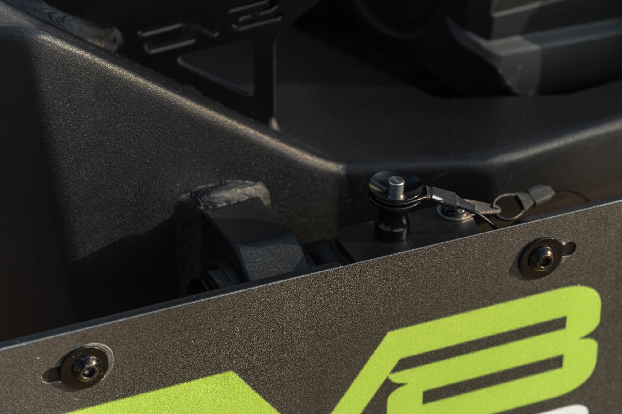 Quick Release D-Ring License Plate Mount | Universal | DV8 Offroad