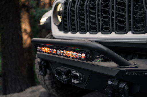 Universal Spec Series Bull Bar installed with 20" light bar