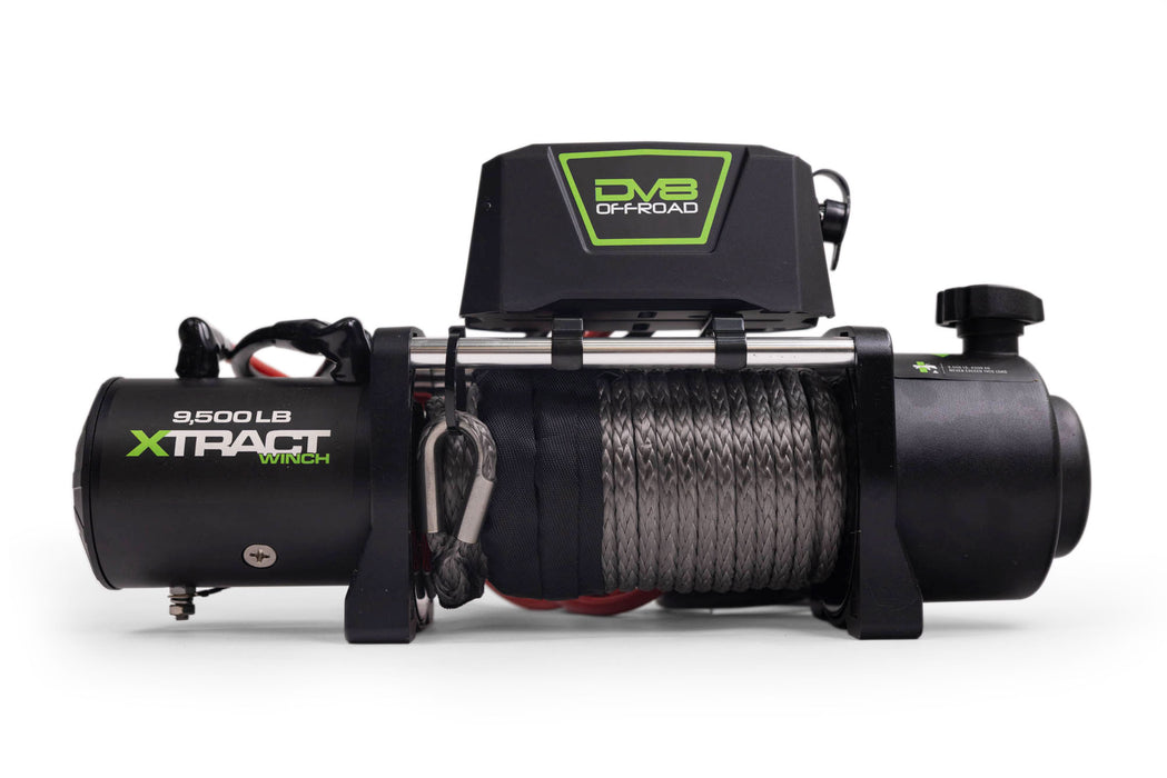 Xtract 9.5k Synthetic Rope Winch by DV8