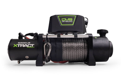 Xtract 9.5k Synthetic Rope Winch by DV8