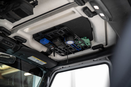 Jeep Wrangler JL Roof Mounts with 15” x 12” Molle Panel