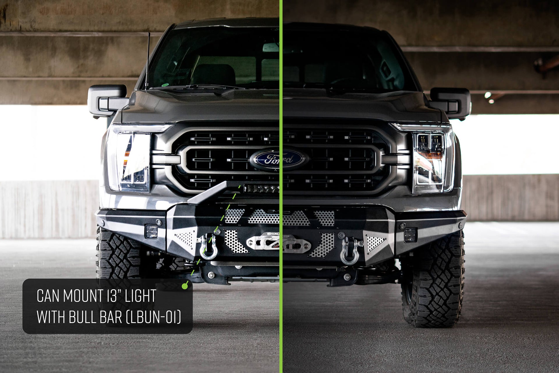 F-150 Off-Road Front Bumper with Bull Bar