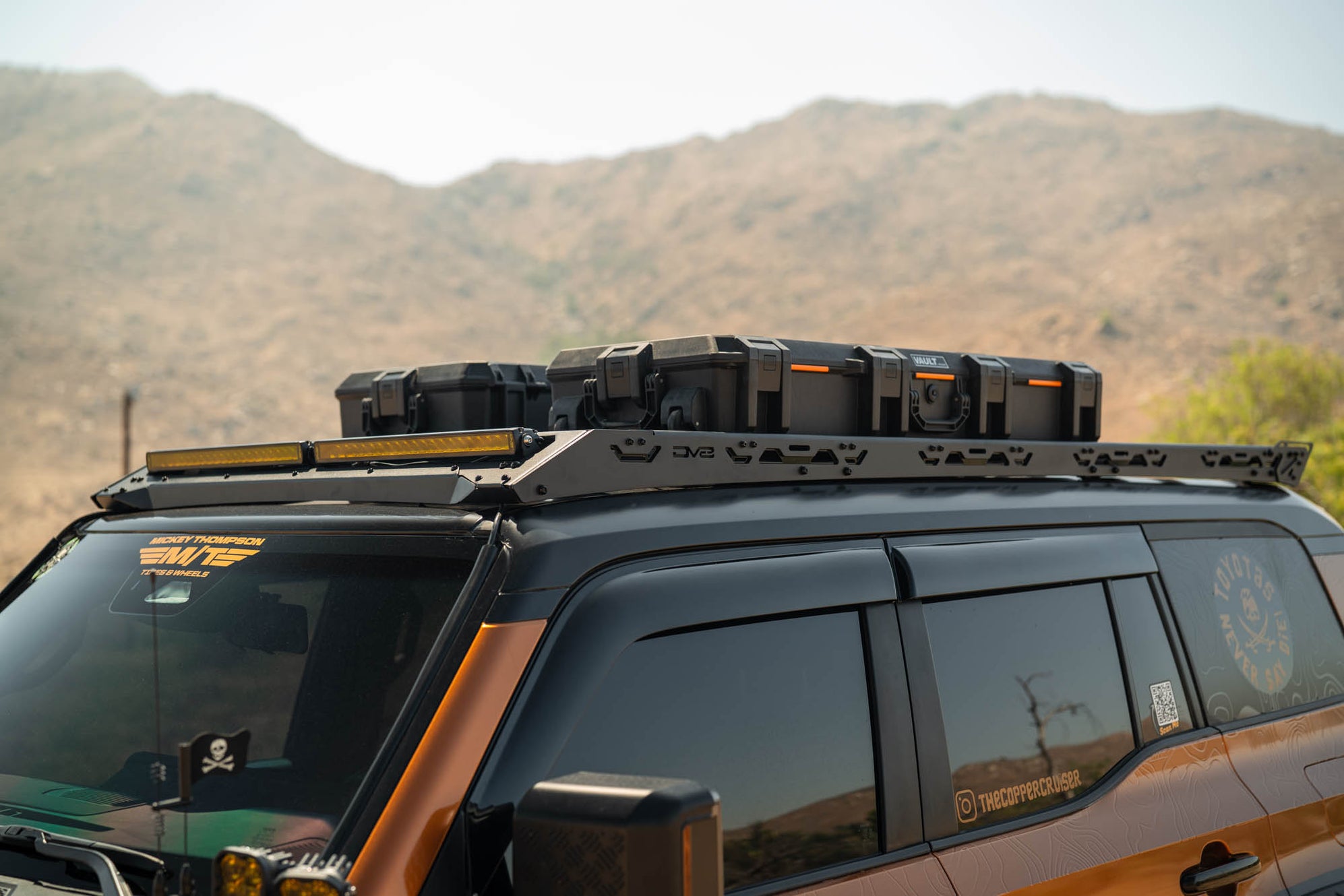 2024+ Lexus GX 550 and Toyota Land Cruiser Roof Rack | DV8 Offroad