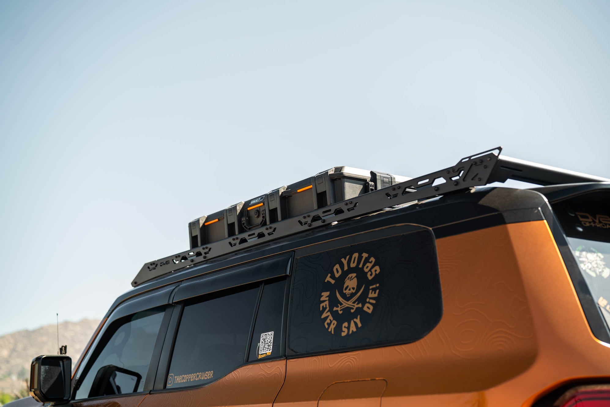 2024+ Lexus GX 550 and Toyota Land Cruiser Roof Rack | DV8 Offroad