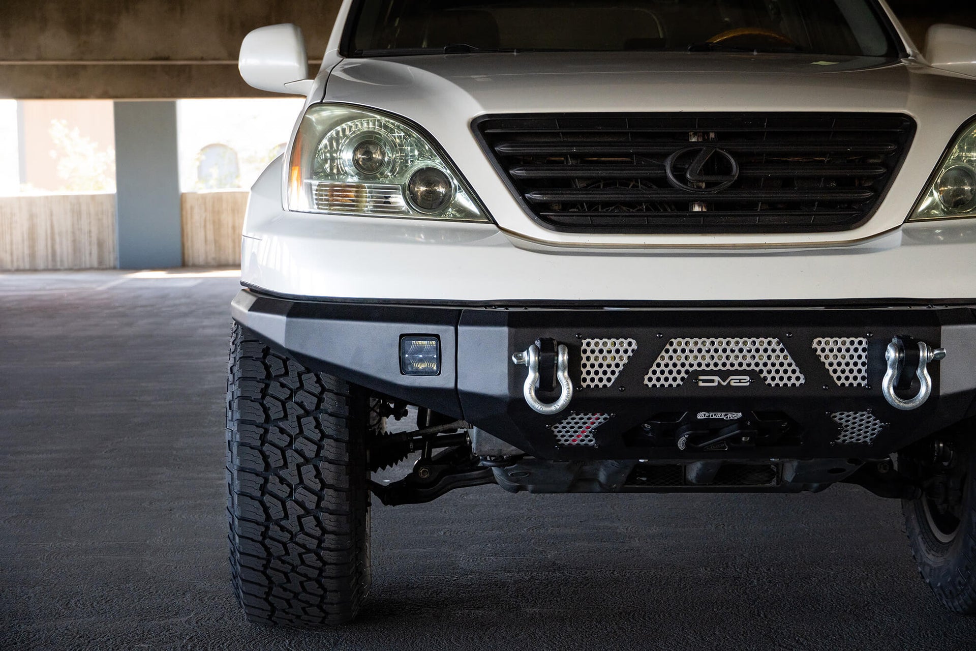 GX 470 Front Bumper with Off-Road LED Pod Lights