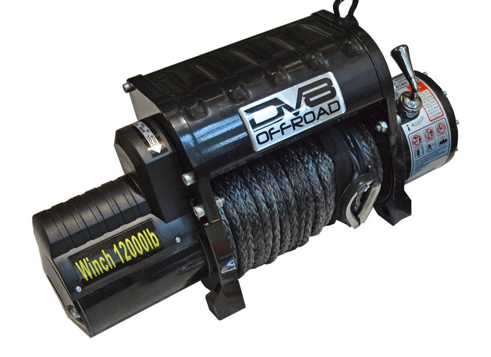 DV8 Offroad 12,000 lbs. Winch | Synthetic Rope