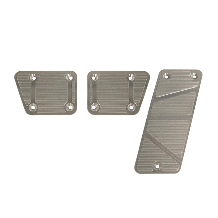 2007-13 Jeep JK 3-Piece Pedal Covers for Manual Trans | Billet-DV8 Offroad