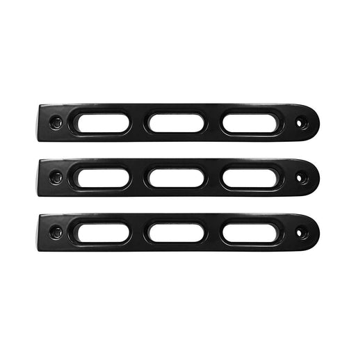 2007-18 Jeep JK 2 Door Handle Inserts | 3 pcs | Black-DV8 Offroad