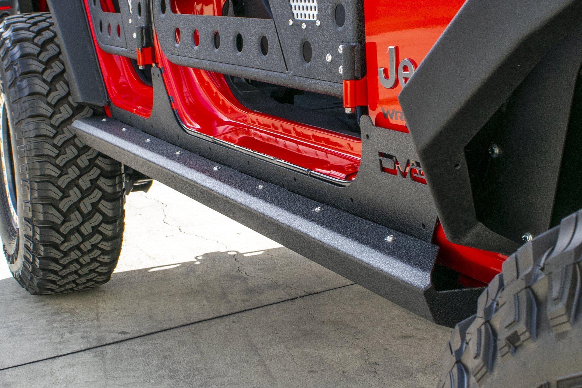 Rocker Rocker Slider Jeep Wrangler JK Rock Sliders | DV8 Offroad