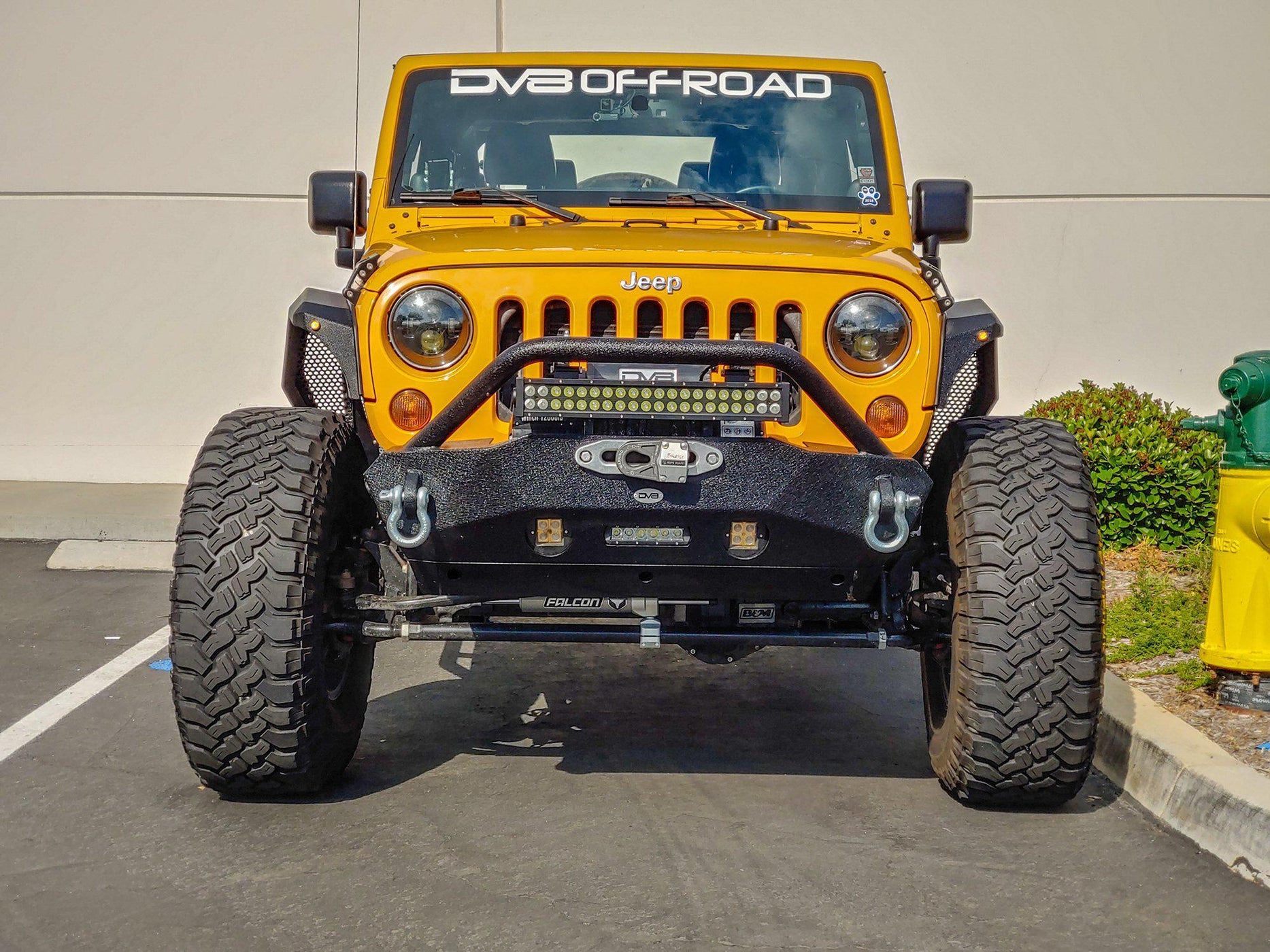 Jeep Wrangler JK Armor Fender Flares Front & Rear DV8 Offroad