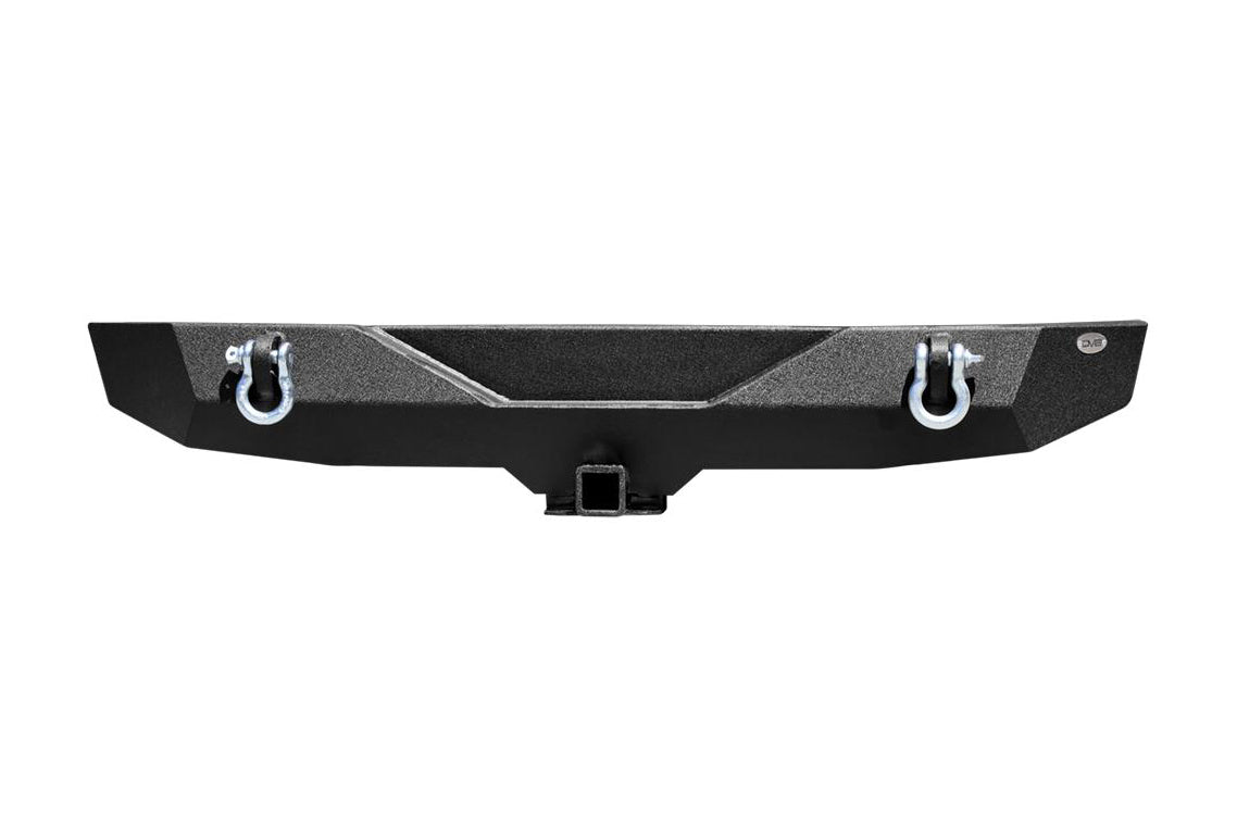 DV8 Offroad RBSTTB-04 Jeep Wrangler JK Rear Bumper Steel Mid Length