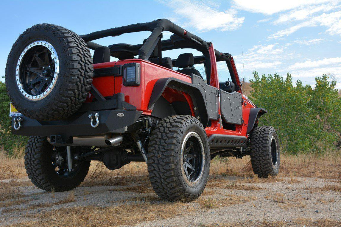 Jeep Wrangler JK Slim Fender Flares Front & Rear — DV8 Offroad