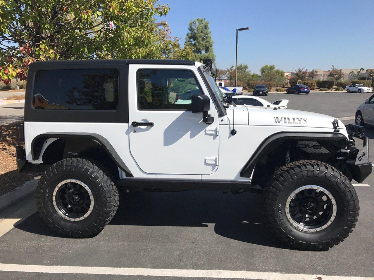 Jeep Wrangler JK Slim Fender Flares Front & Rear — DV8 Offroad