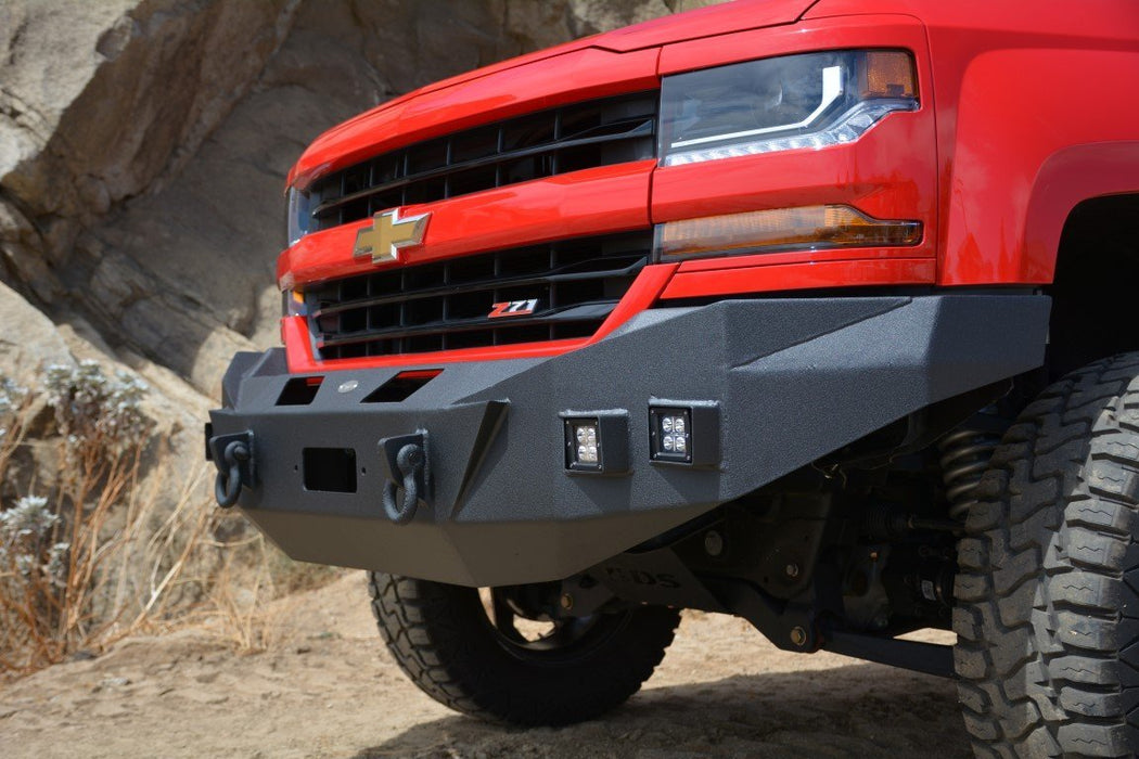 2017-13 Chevy Silverado 1500 Steel Front Bumper-DV8 Offroad