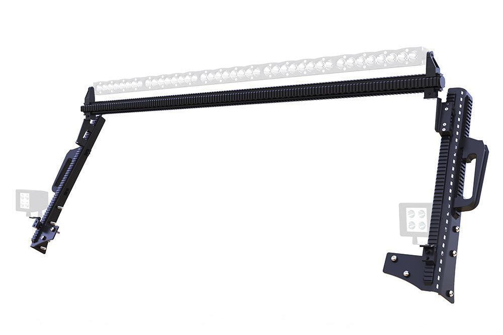 2018-21 Jeep JL & 2020-21 JT Roof Rail Mounted System-DV8 Offroad