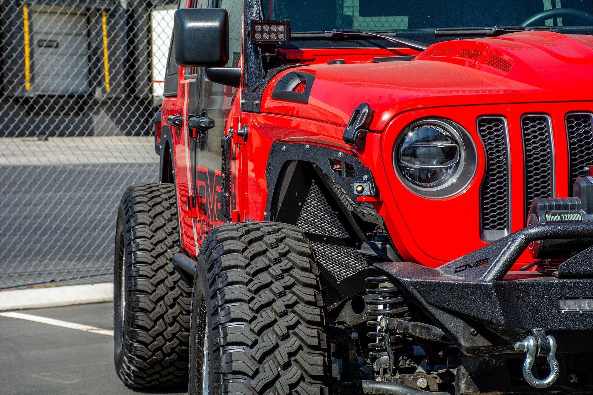 Jeep Wrangler JL Fender Flares Delete Kit Front & Rear
