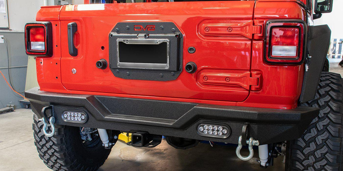 Jeep Wrangler JL Spare Tire Delete Kit | DV8 Offroad