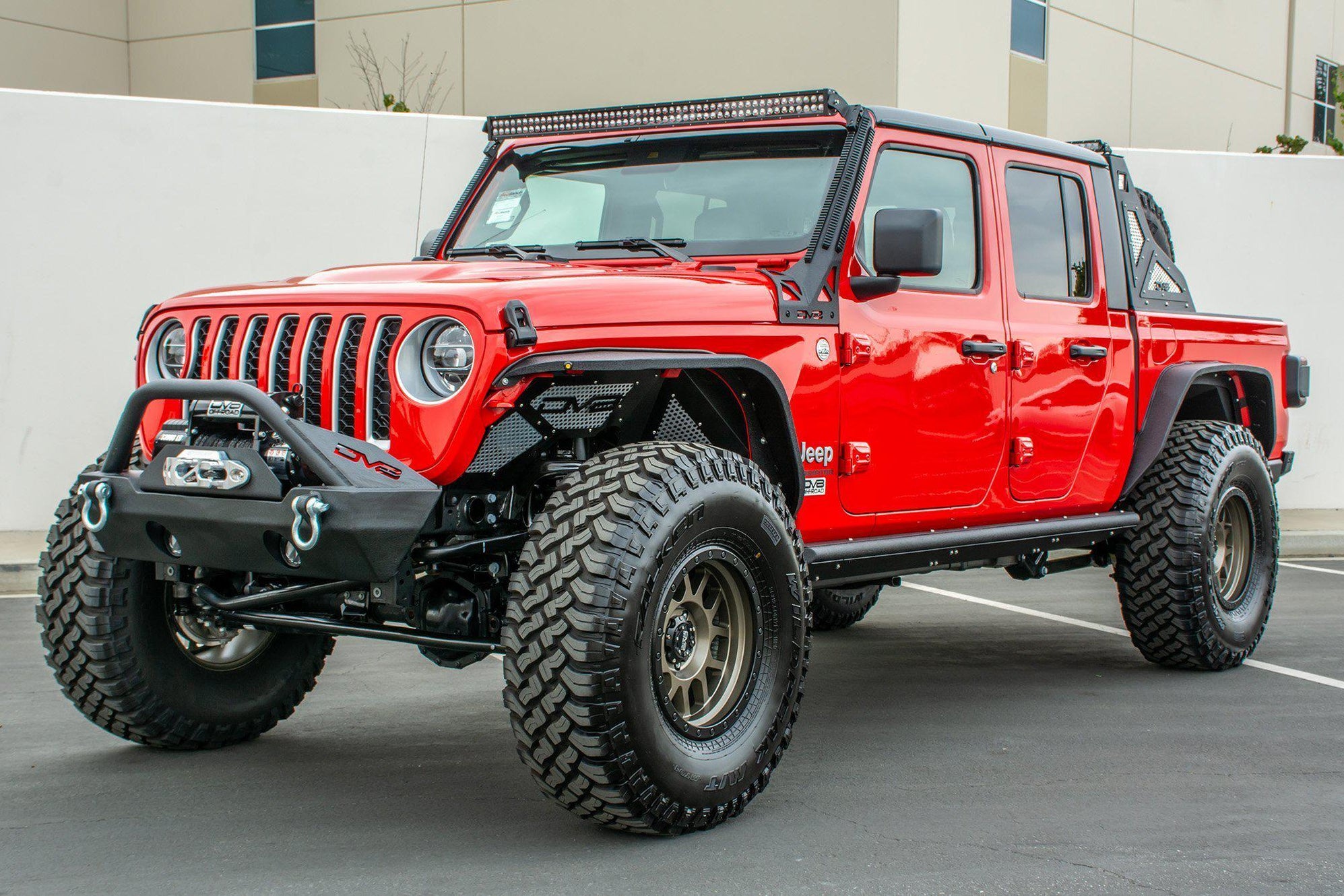 Jeep Gladiator JT Rock Sliders with Step