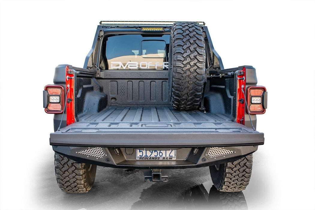 2020-21 Jeep Gladiator JT Stand Up Spare Tire Mount-DV8 Offroad
