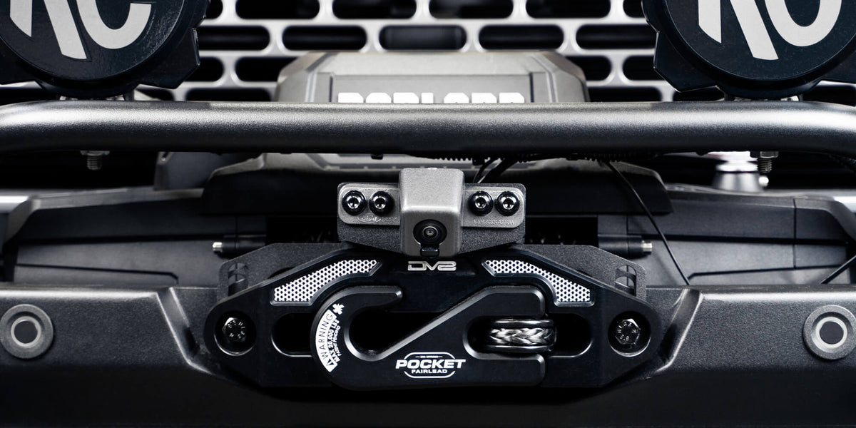 6th Gen Bronco Front Camera Bracket | Relocates Camera