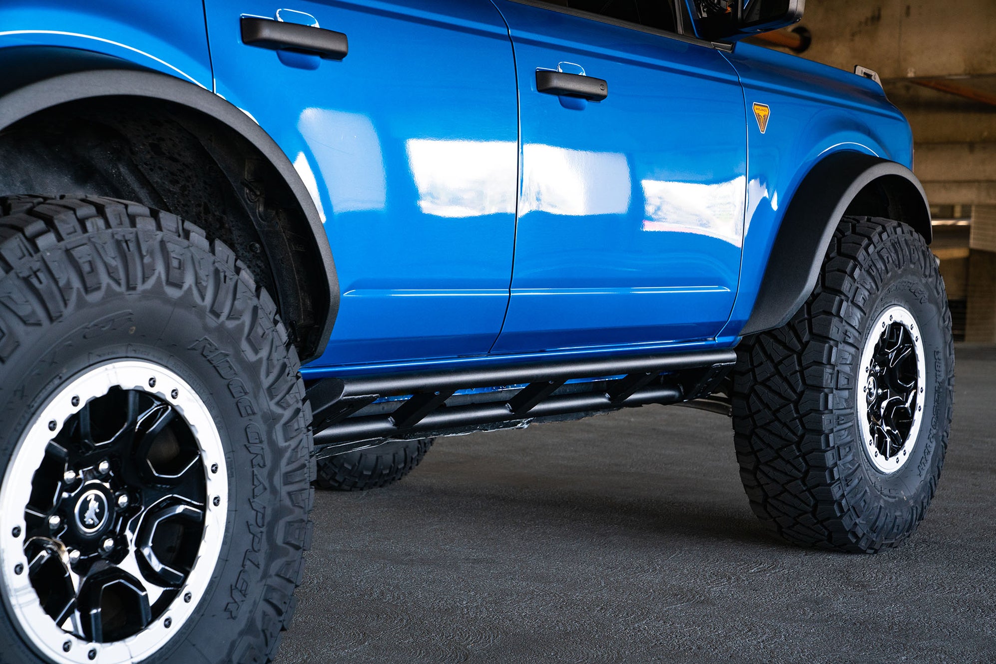 6th Gen Ford Bronco Rock Sliders FS15 Series