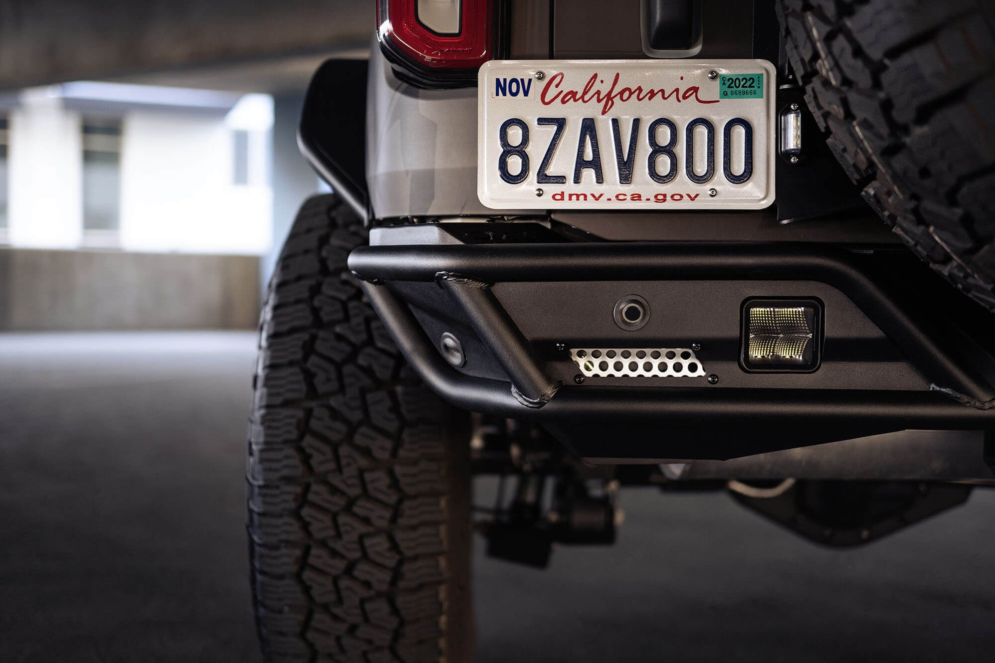 Bronco R Plate 6th Gen Bronco Rear License Plate Relocation Bracket | DV8 Offroad