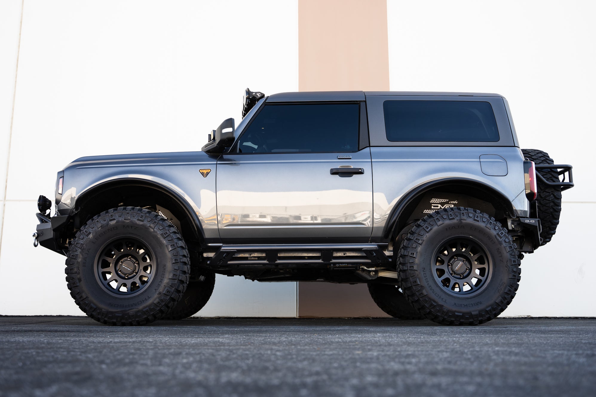 6th Gen Bronco Rock Sliders | 2-Door | DV8 Offroad